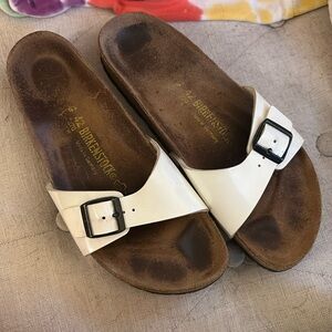 Birkenstock Madrid One Strap Leather Sandals Size 42 (11-11.5)